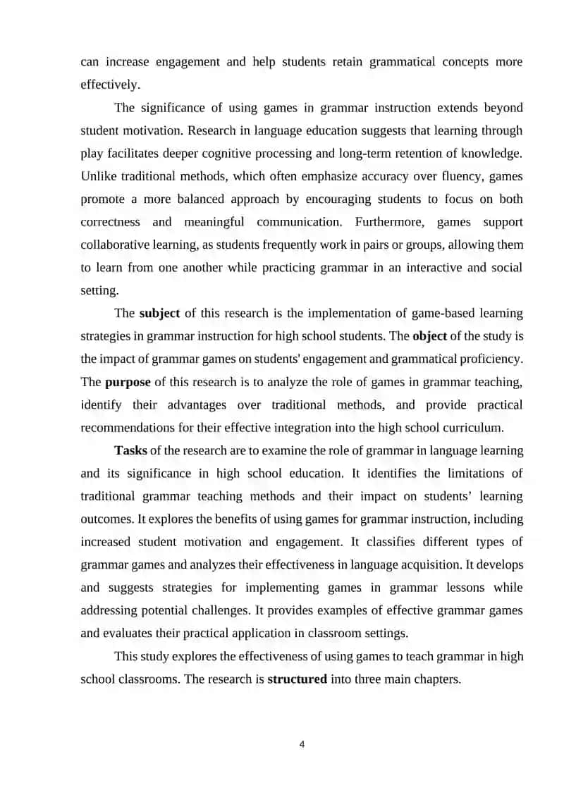 Methods of language teaching and educational technologies course work 4