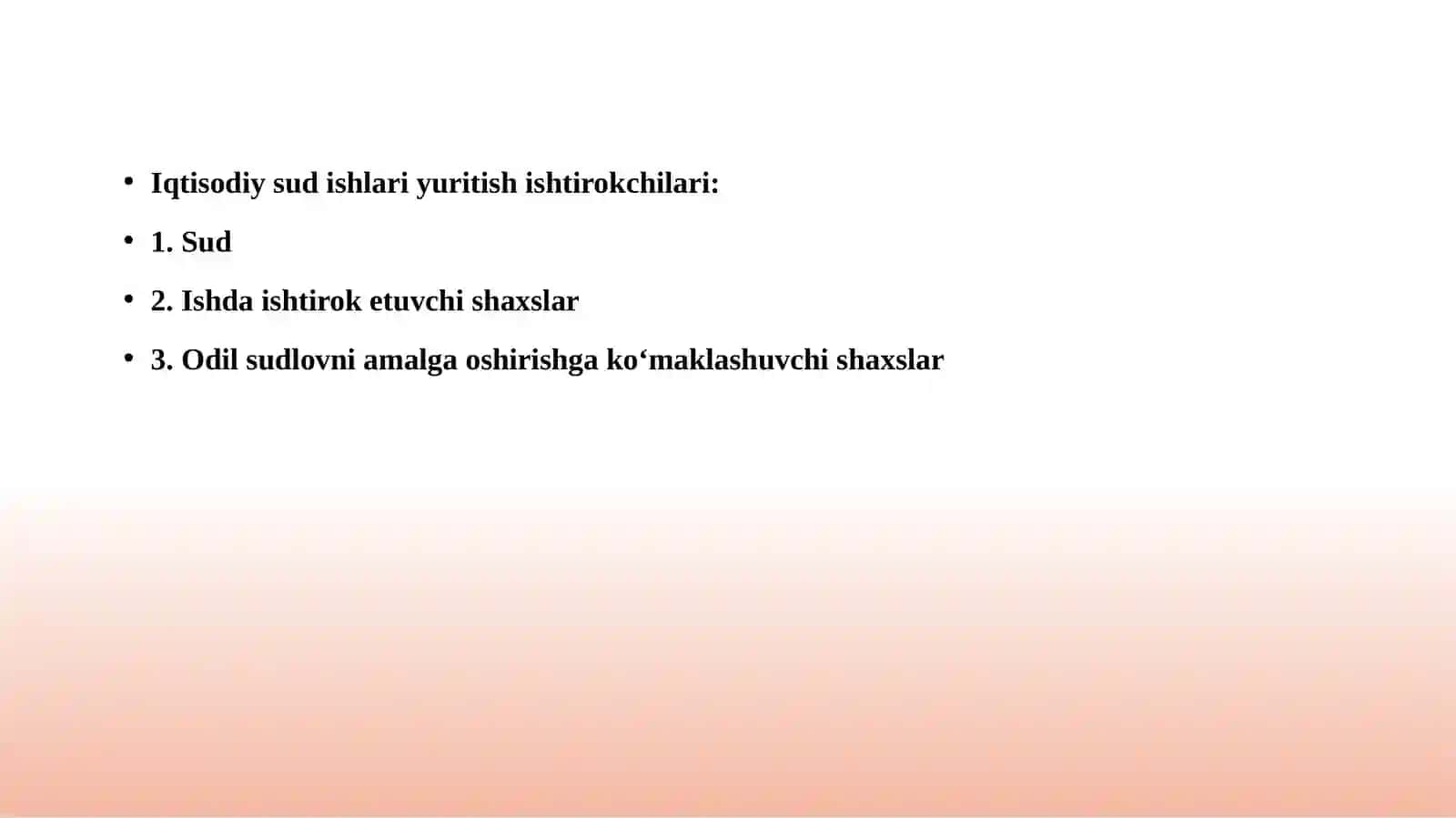 Iqtisodiy sud ishlarini yuritish ishtirokchilari 4