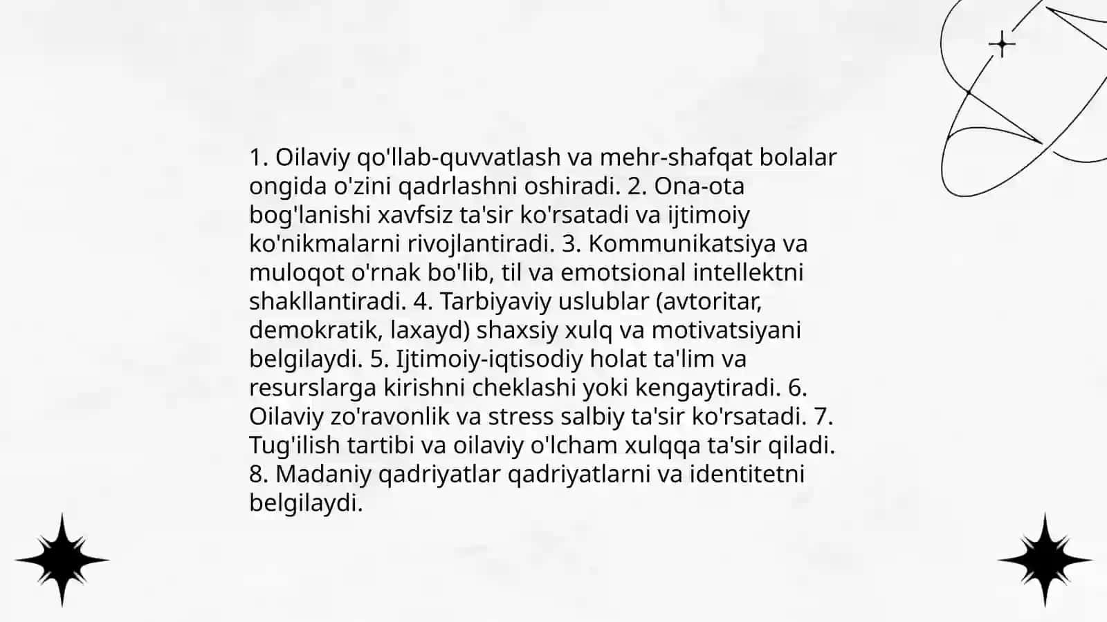 Irsiyat va muhitning shaxs rivojlanishiga tasiri 4