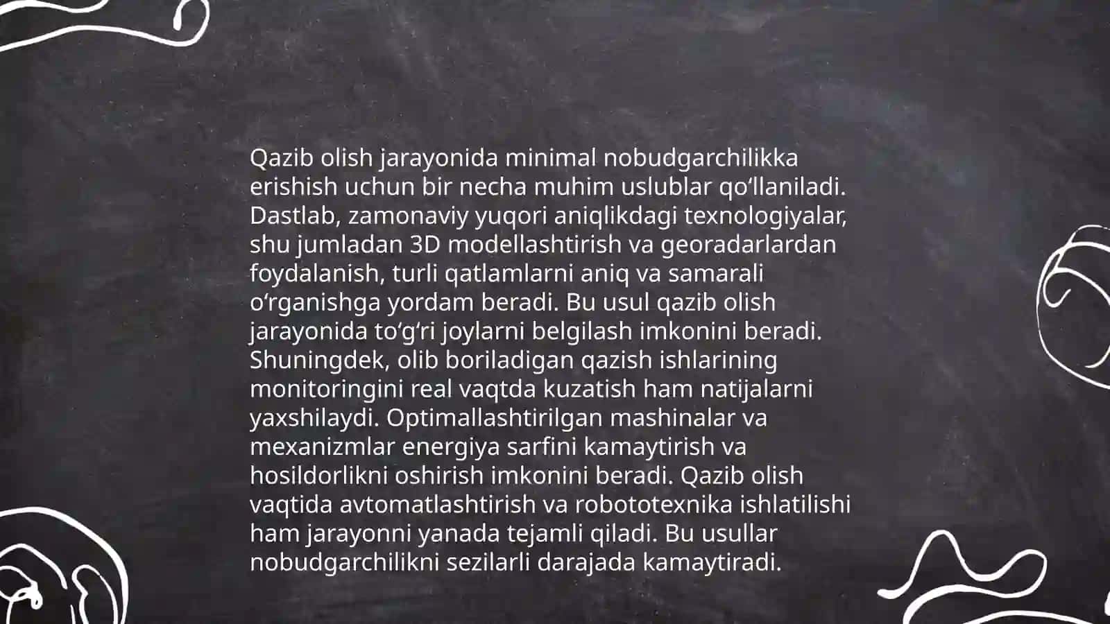 Kaliyli foydali qazilma qatlamlarni minimal nobudgarchilik bilan qazib olish texnologiyasi 4