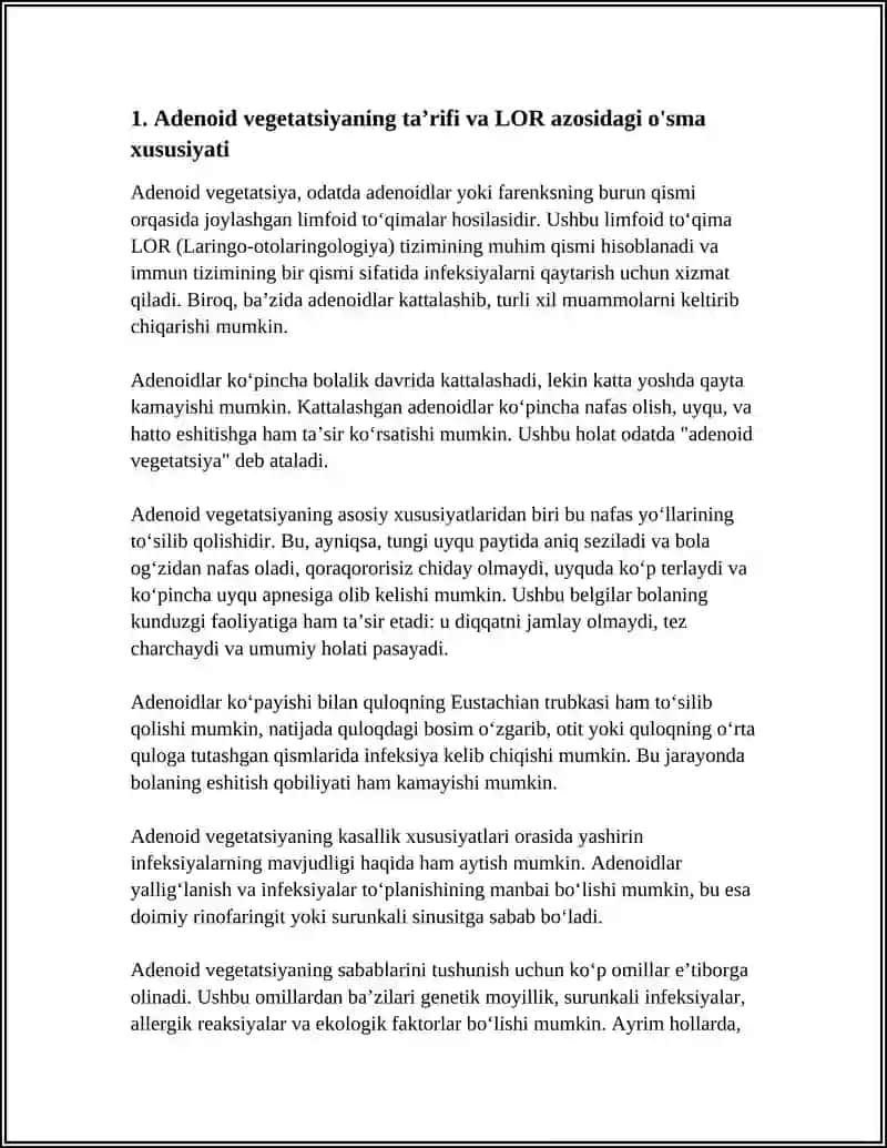 LOR AZOSINING ÒSMA KASALLIK ADENOID VEGETATSIYA 4