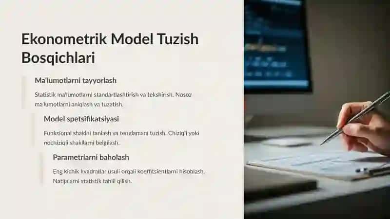 Ko'pomilliekonometrik tahlil 4