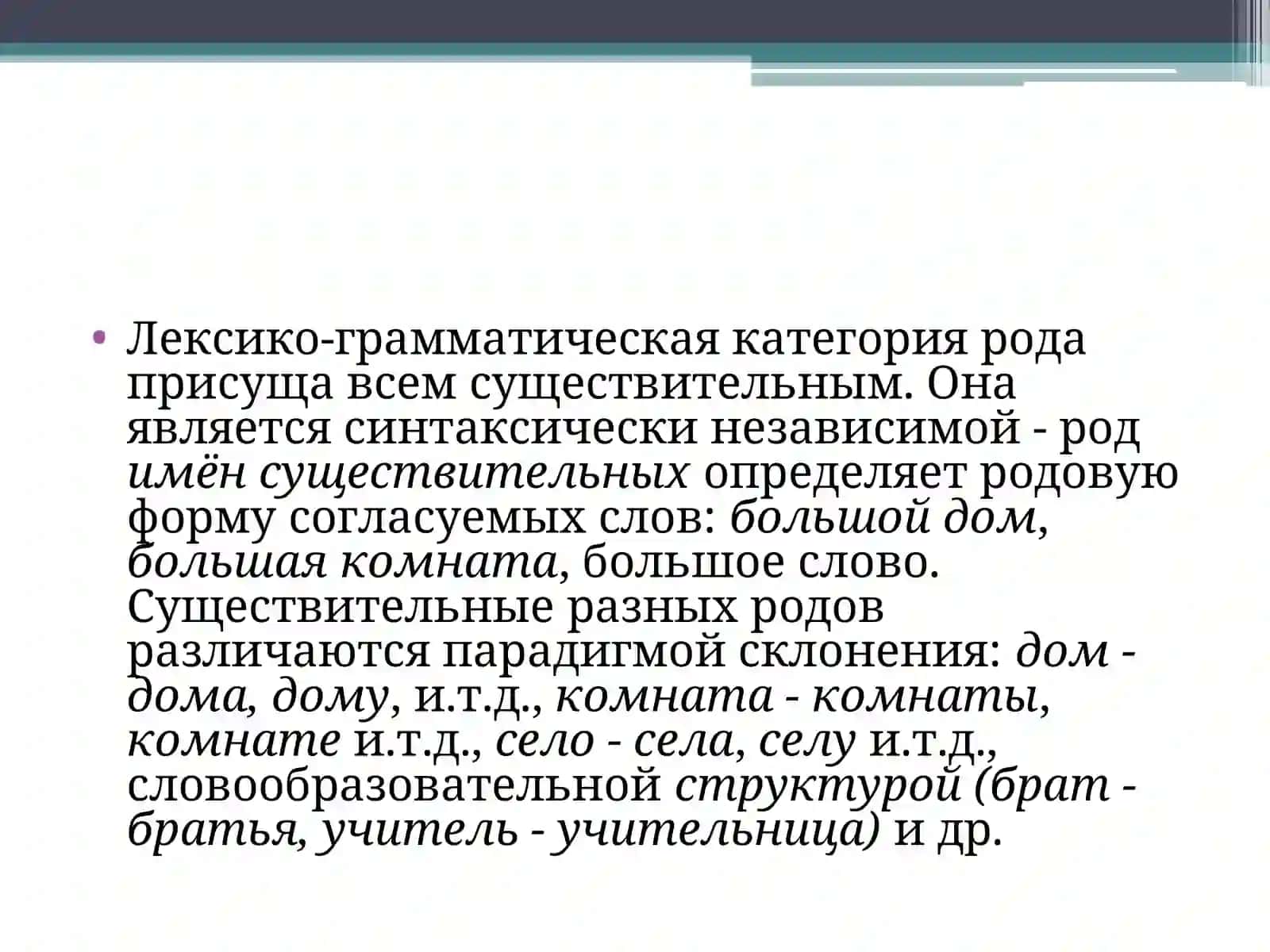 Грамматические категории существительных 4