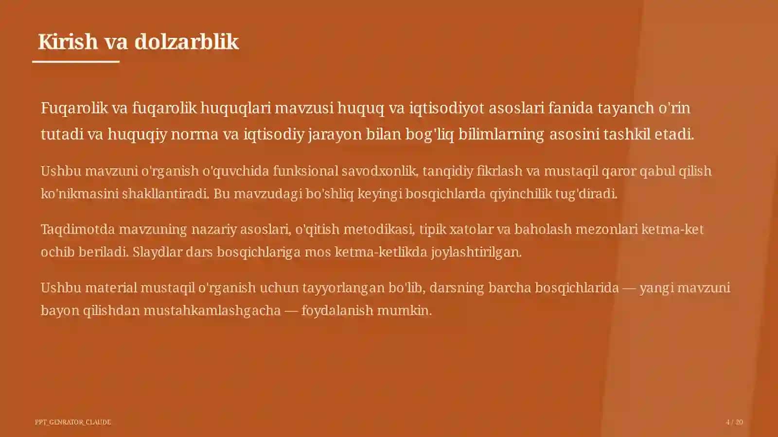 Huquq va iqtisodiyot asoslari (9–11) 4