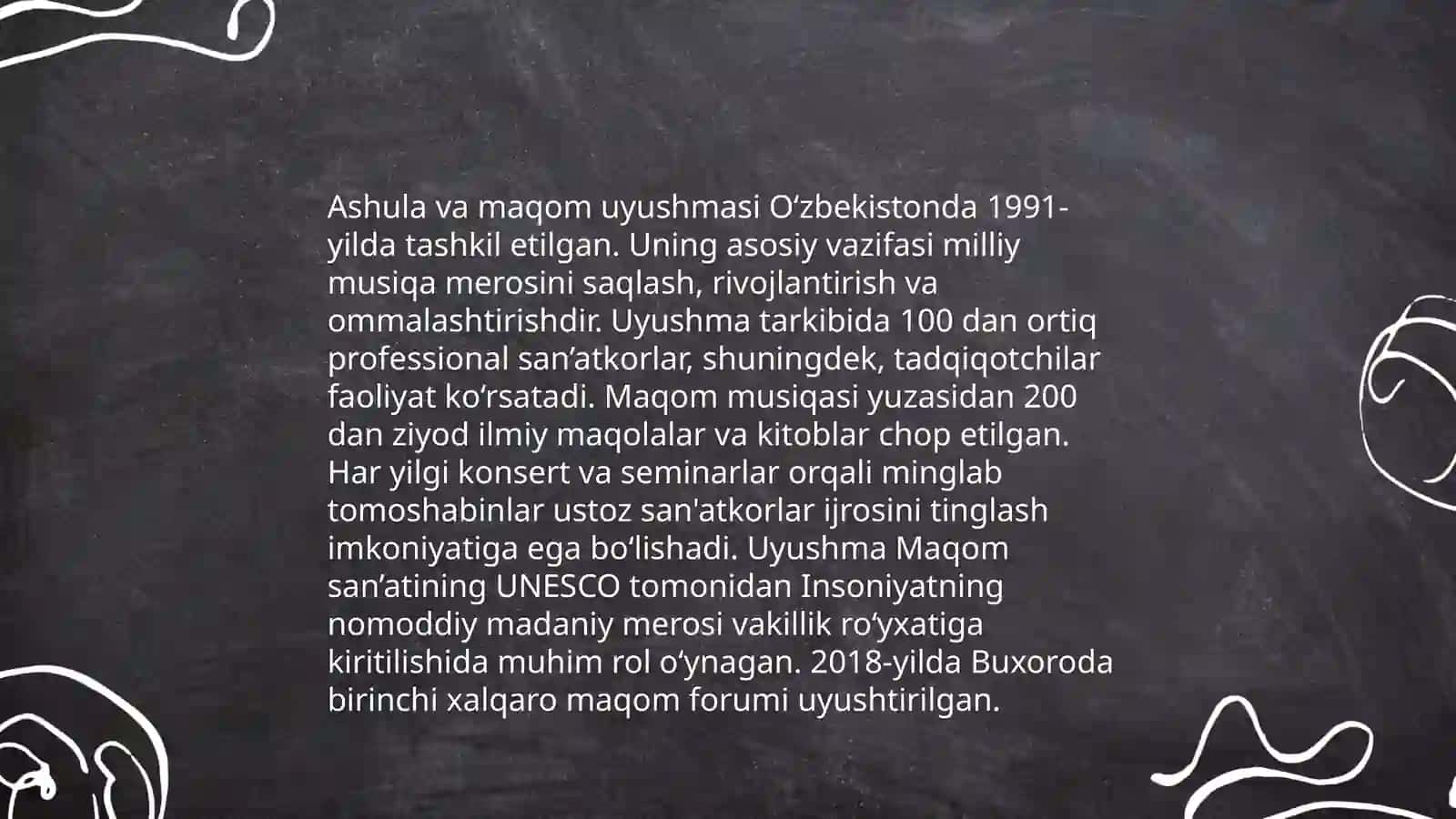 Toshkent farg'ona maqom yoʻllarining ashula bo'limi 4