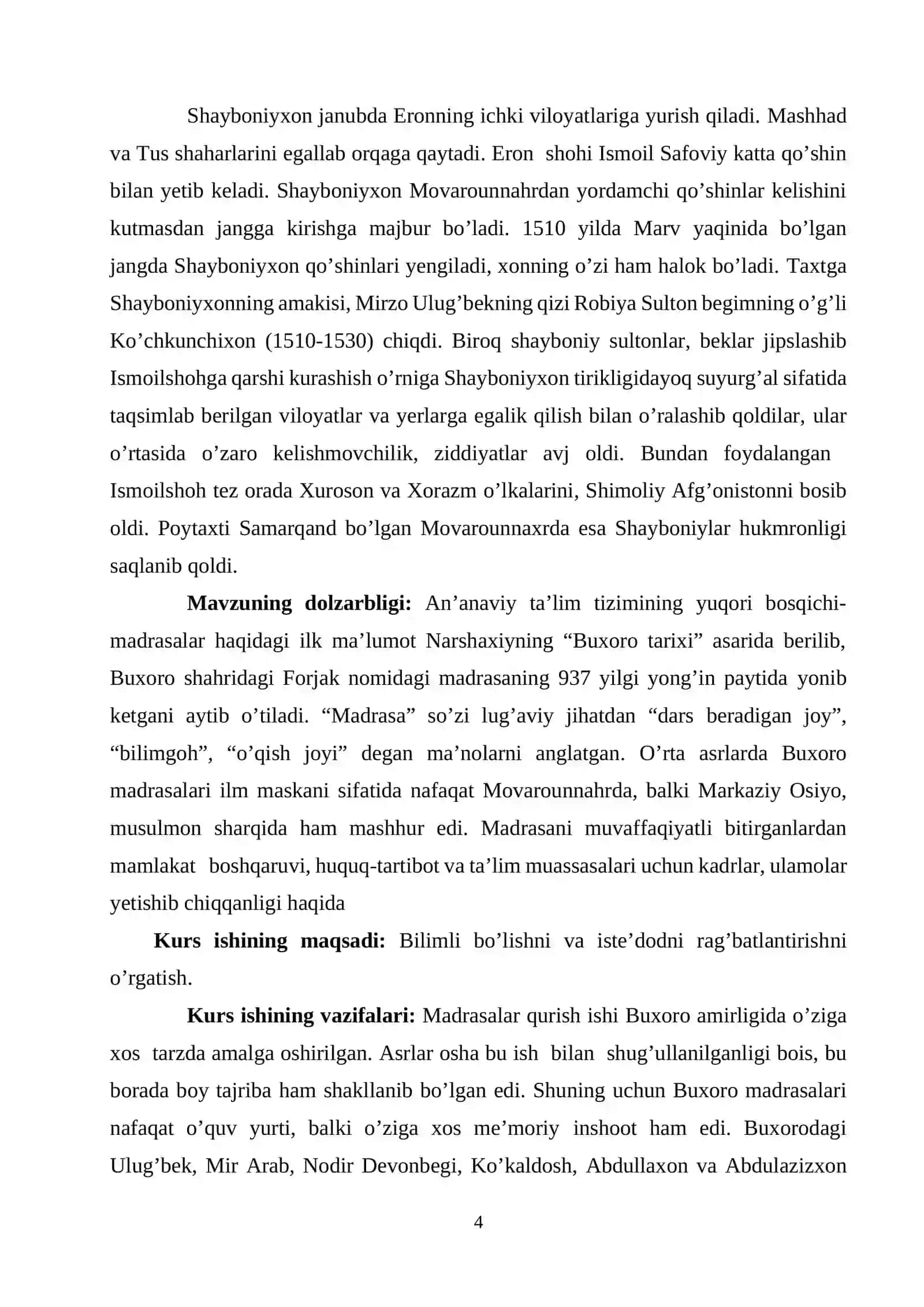 Sharq uyg’onish davrida pedagogika fikr taraqqiyoti. Abu Ali Ibn Sinoning ta'lim-tarbiyaga oid qarashlari 4