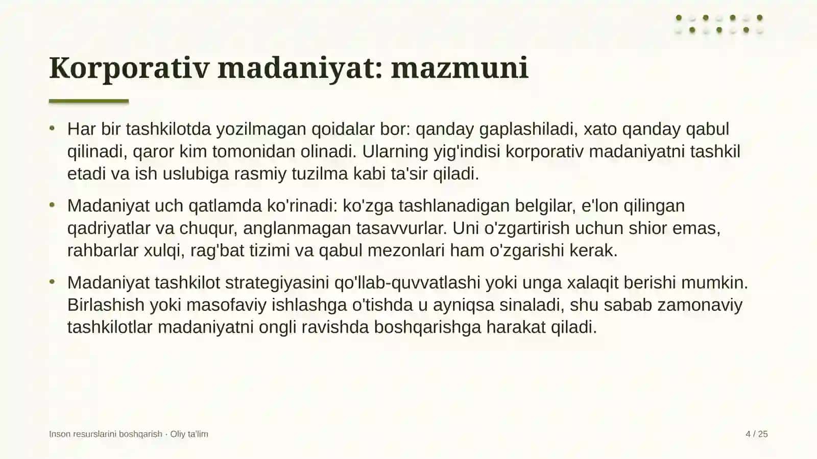 Kriptoaktivlar bozorida korporativ madaniyat 4