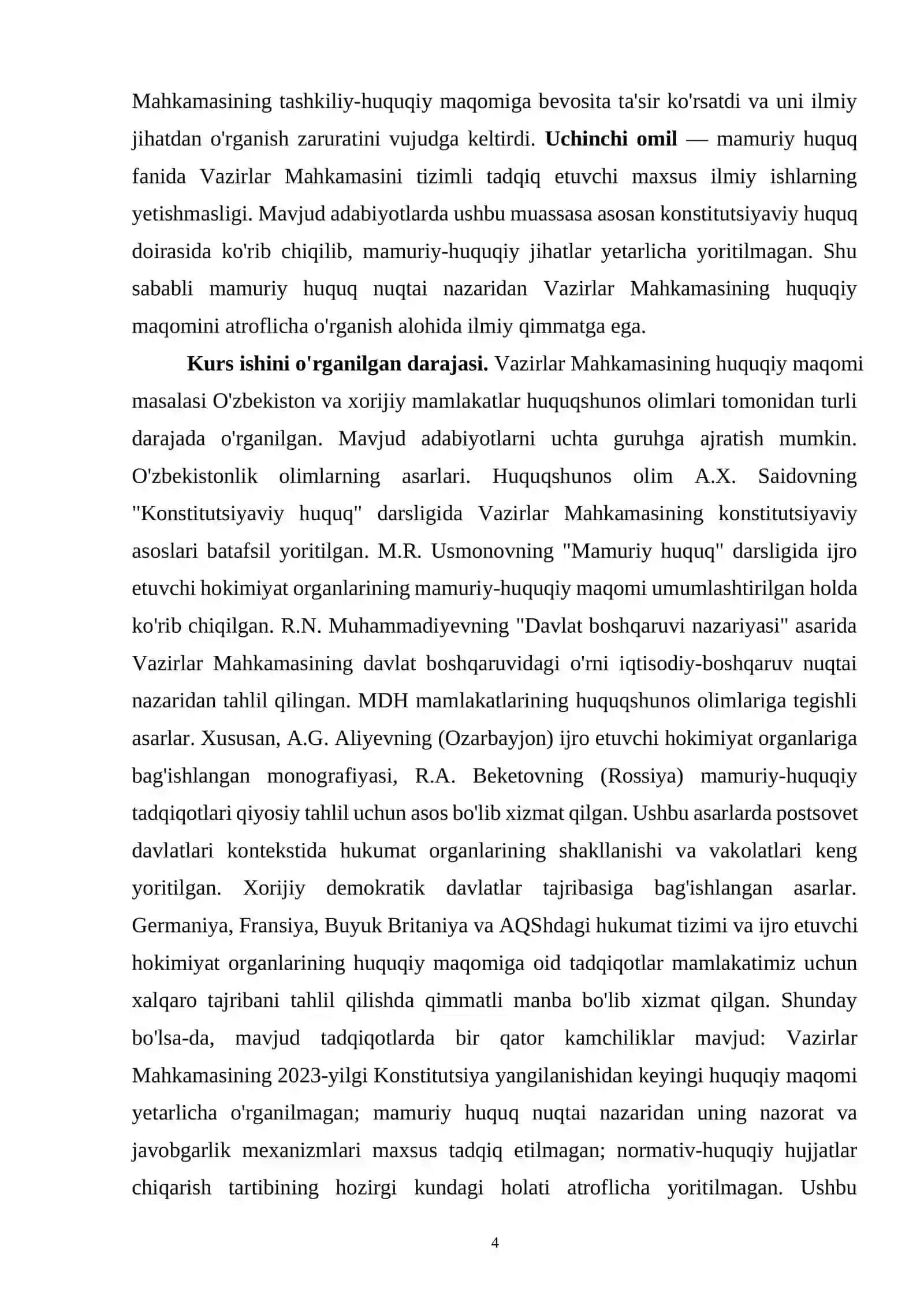 Vazirlar Mahkamasi huquqiy maqomi 4