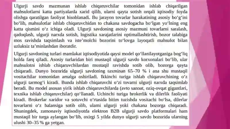 Ulgurji savdo vositalari 4