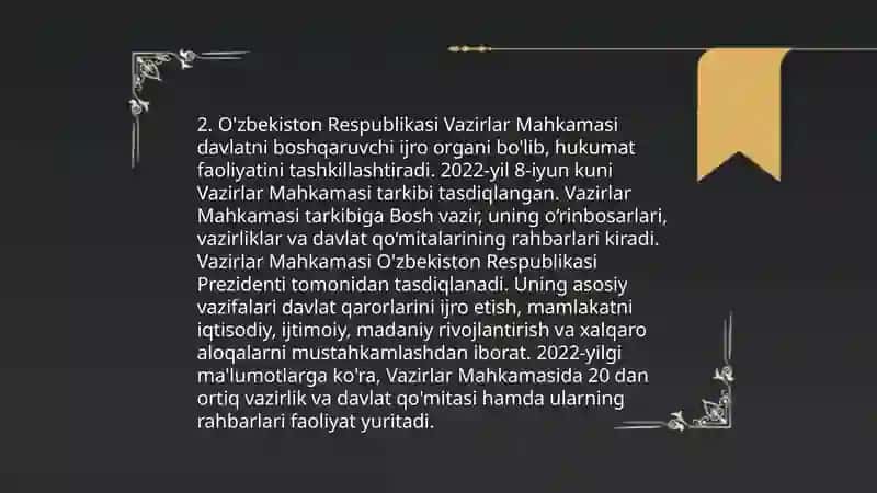 O'zbekiston Respublikasi Prezidenti 4