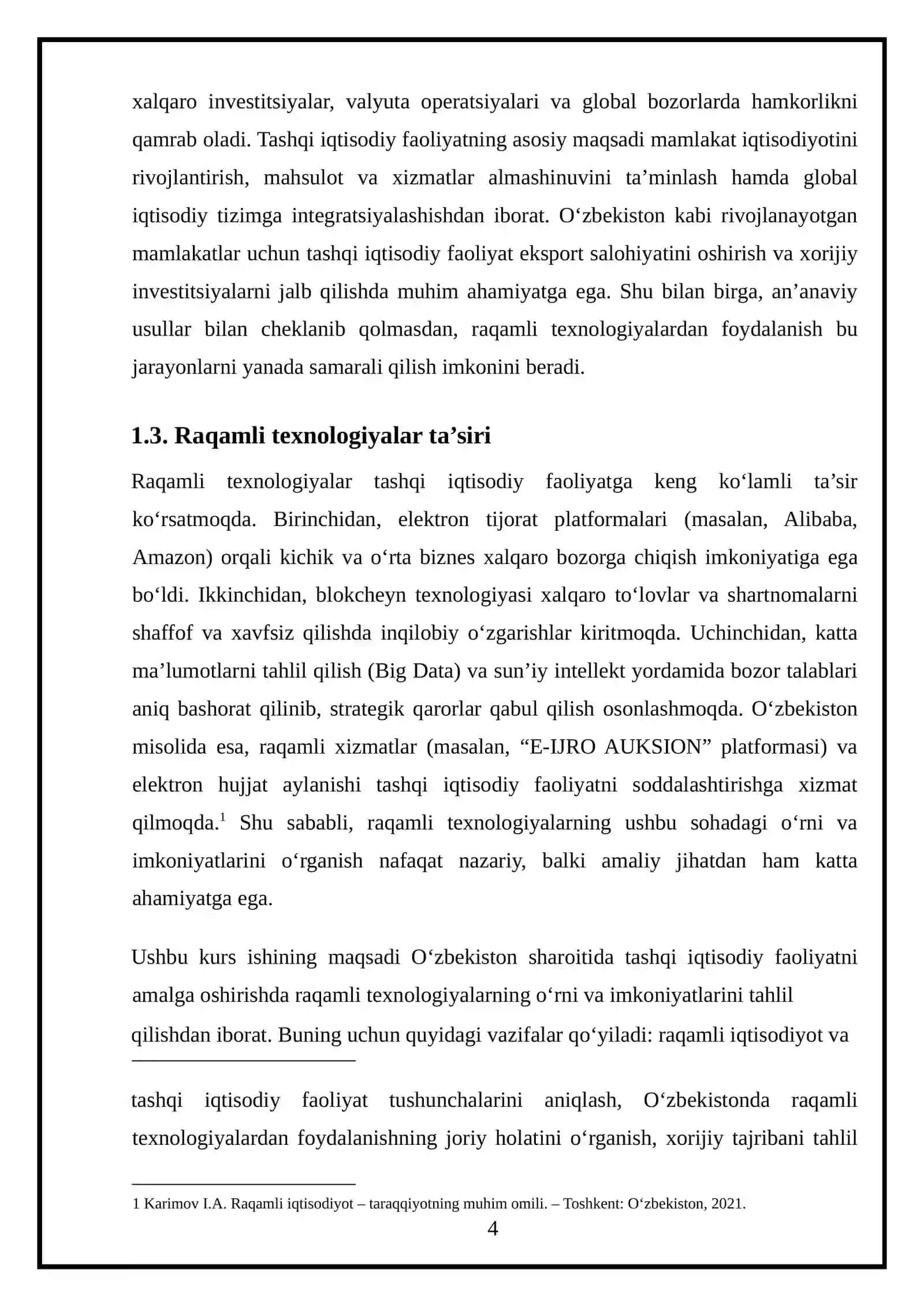 Raqamli iqtisodiyotning globallashuv jarayonlariga ta’ siri. 4