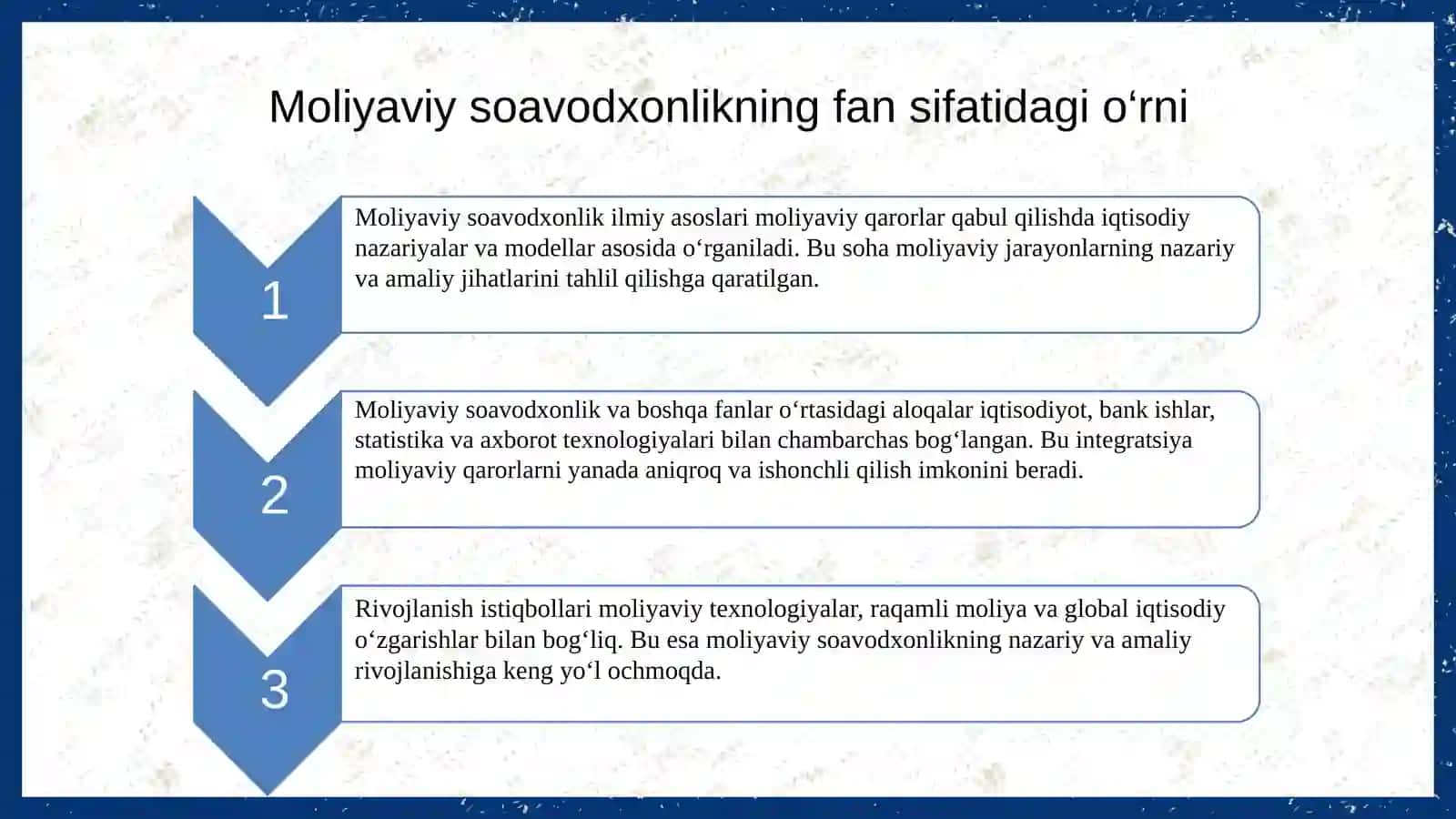 Moliyaviy Soavodxonlikning Mohiyati va Fan Sifatidagi O‘rni 4