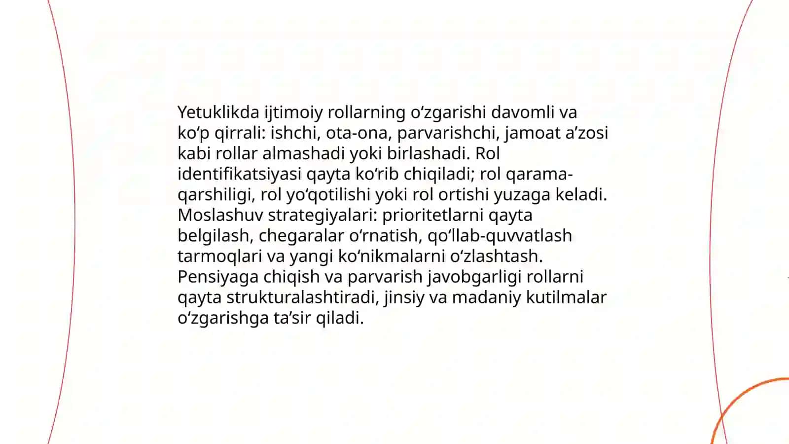 Yetuklik davrining ijtimoiy psixologik jihatlari 4