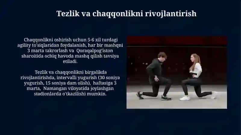 Harakatlarga o‘rgatish bosqichlari 4