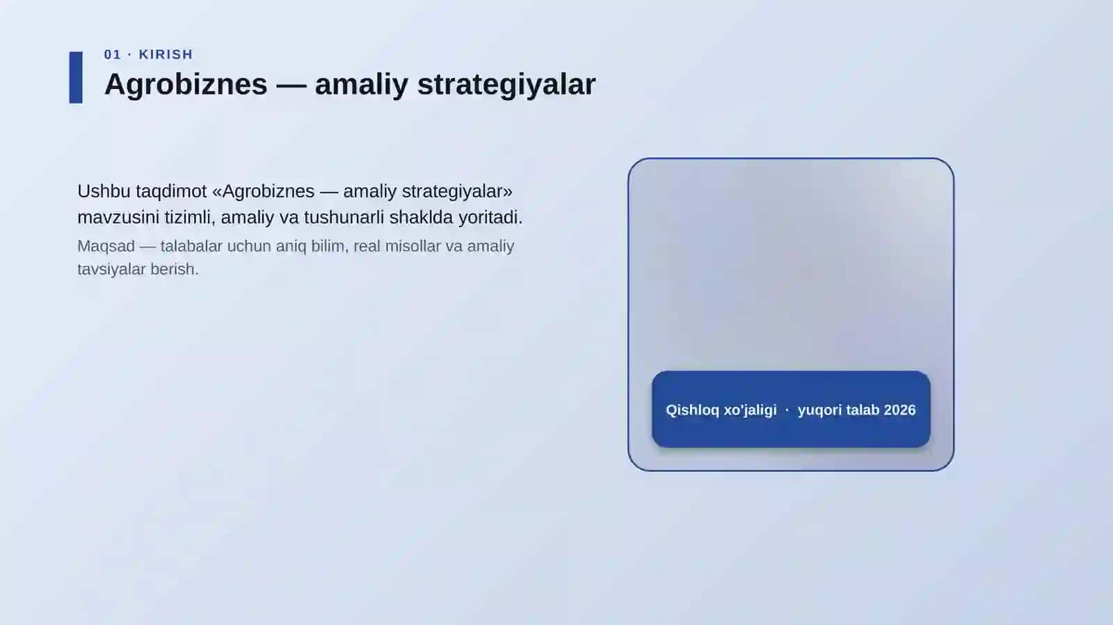 Agrobiznes — amaliy strategiyalar 4