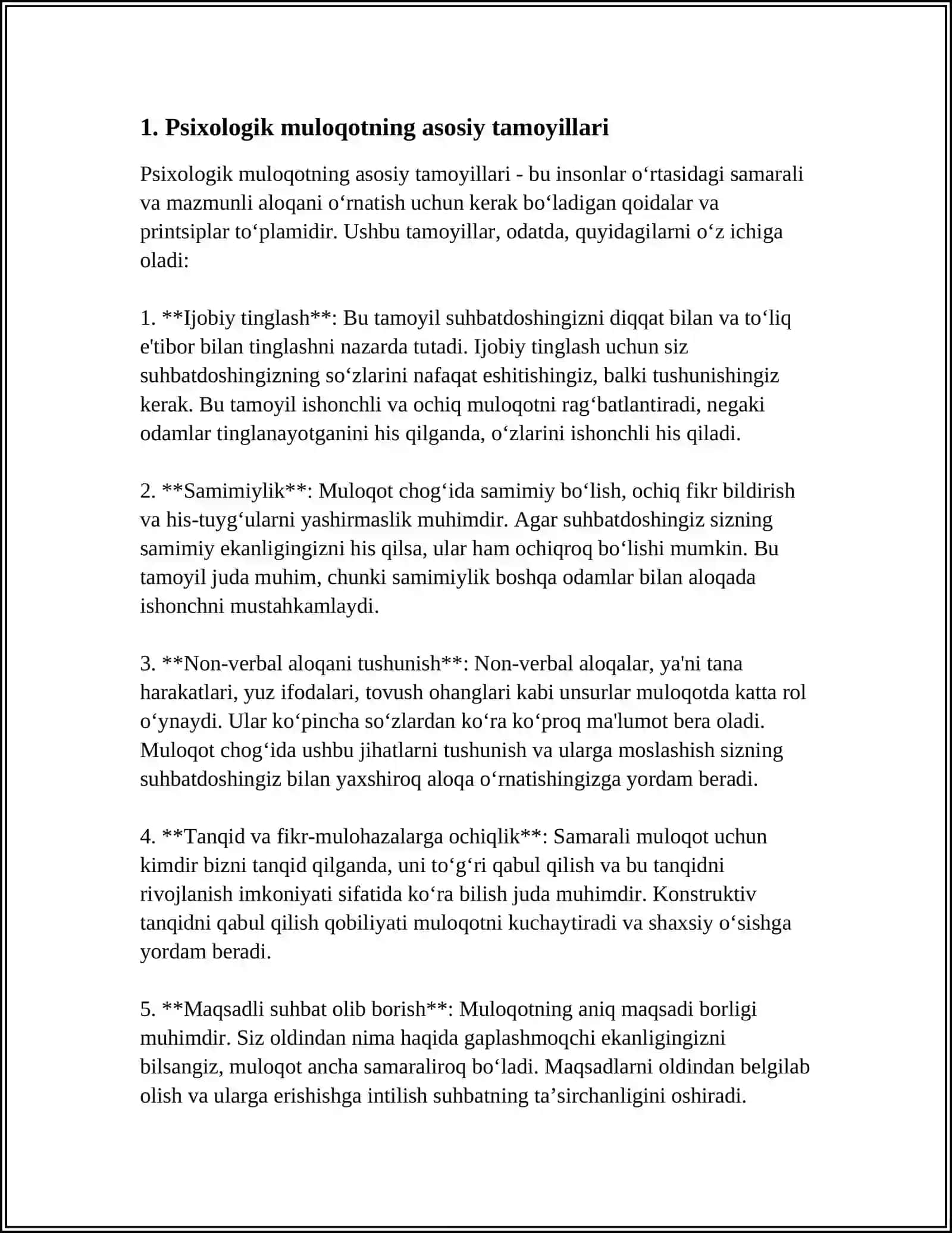 AKUSHERLIK VA GENEKALOGIYA BO'LIMLARIDA BEMORLAR BILAN MUNOSABATDA BO'LISH PSIXOLOGIYASI 4