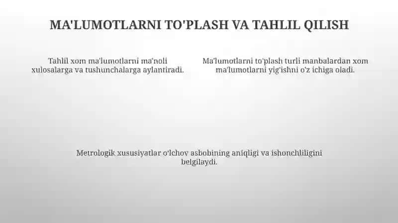 Oʻlchash vositalarining metrologik koʻrsatkichlari 4