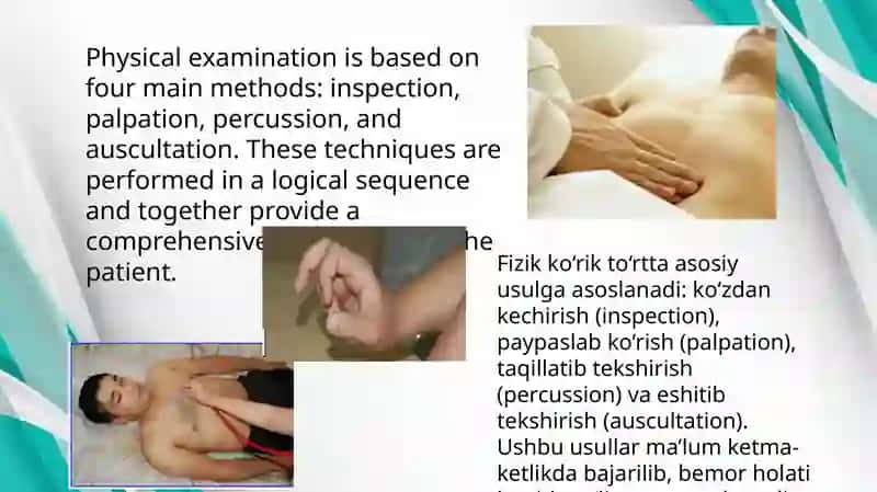 Physical Examination(Fizik ko‘rik) 4