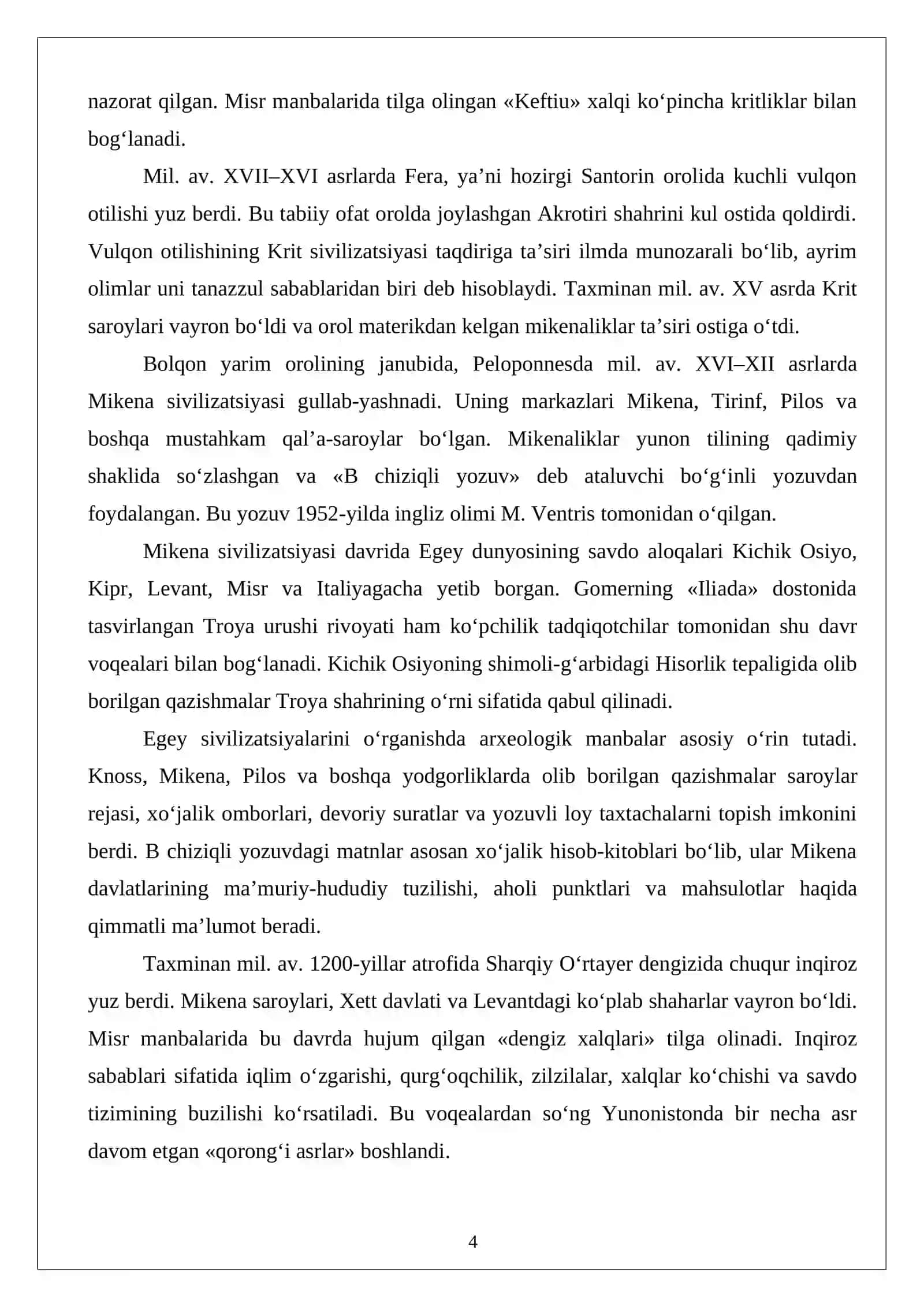 O‘rtayer dengizi sivilizatsiyalari davri tarixiy geografiyasi 4