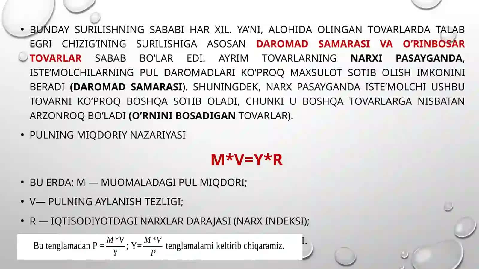 Yalpi talab - Yalpi taklif modeli 4