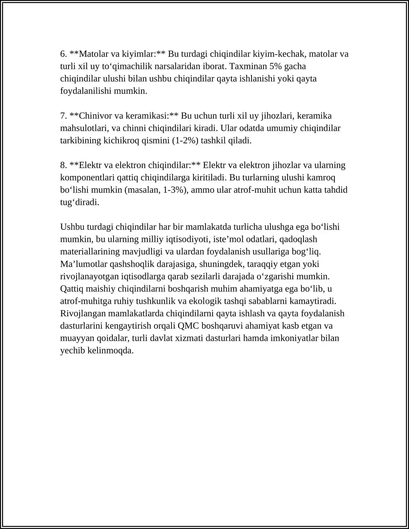QATTIQ MAISHIY CHIQINDILARNI YONISH XUSUSIYATLARI 4