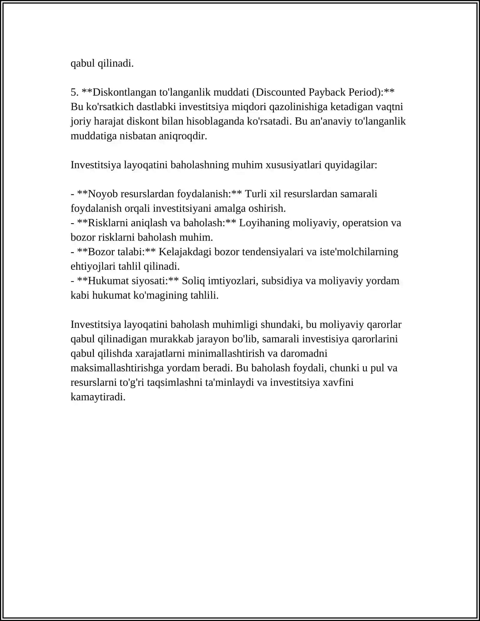 NOANIQLIK SHAROITIDA INVESTITSIYA STRATEGIYALARI 4