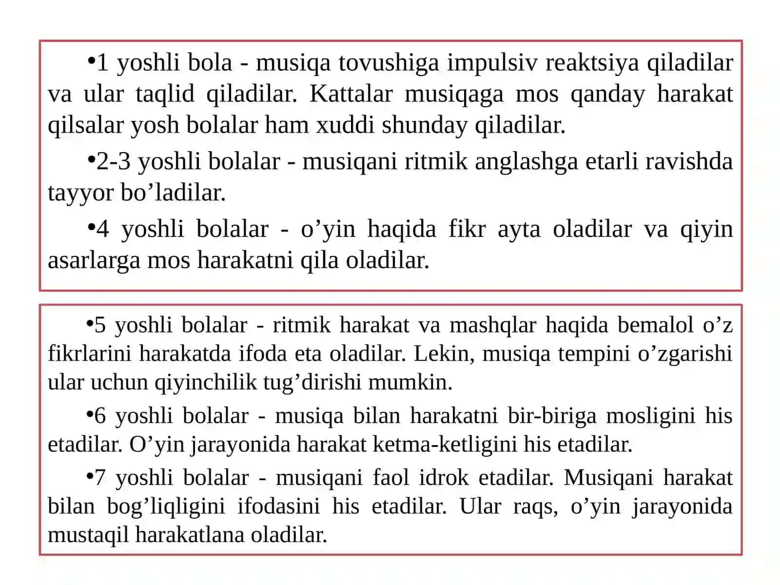 5-Mavzu. Musiqiy ritmik faoliyat(katta va maktabgacha tayyorlov guruhlari misolida) 4