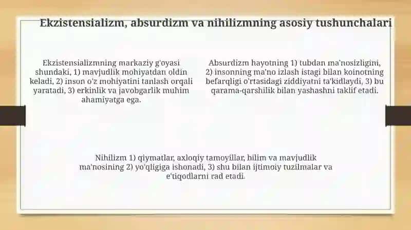 Borliq falsafasi antalogiya 4