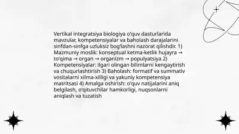 Biologik taʼlimning davlat taʼlim standartiga muvofiqligini tahlil qilish 4