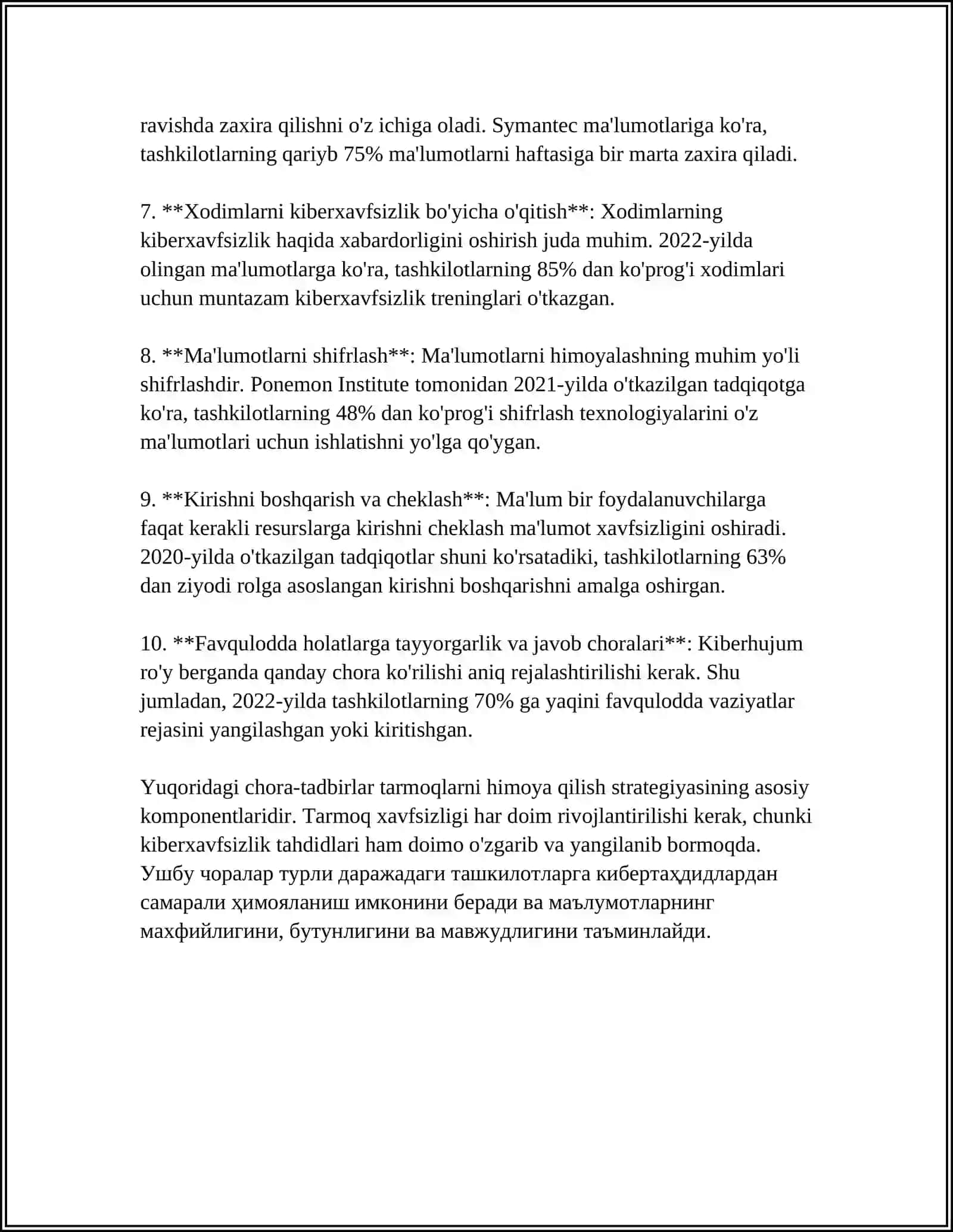 TARMOQLARNING DIFFERENSIAL HIMOYASI 4