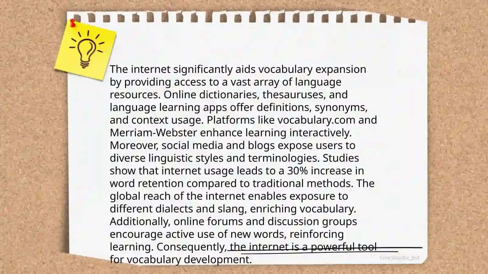 Modern technologies in the enrichment of lexical material in English 4