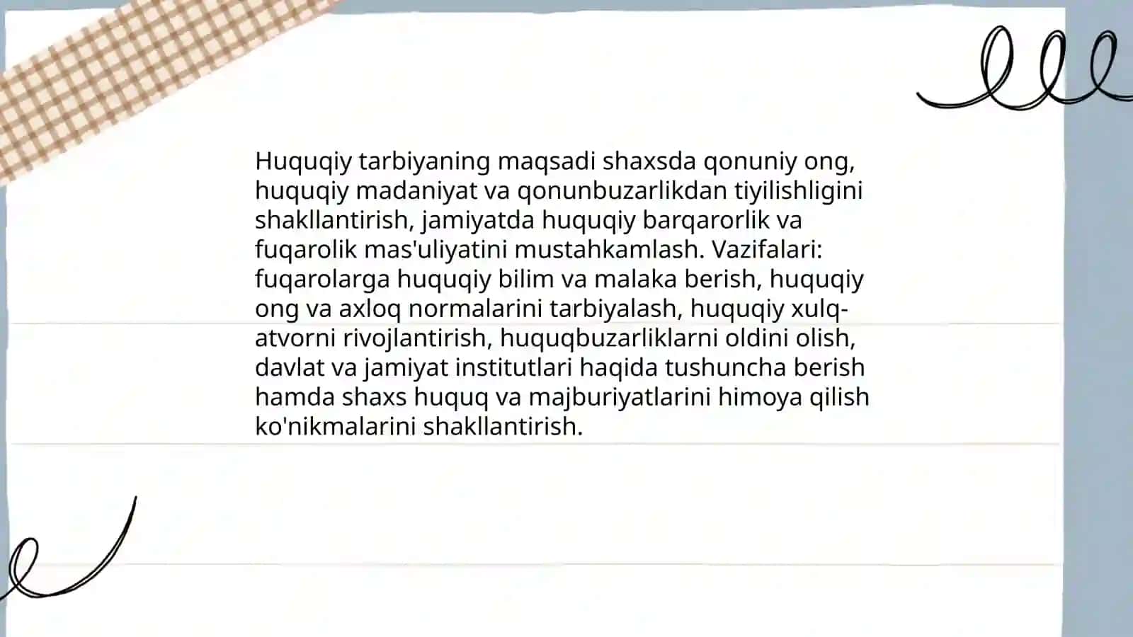 Huquqiy tarbiya va uning turlari 4