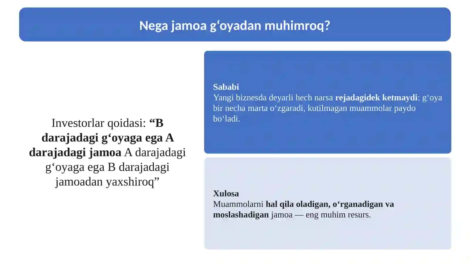 14-Mavzu.Jamoani shakllantirish, xodimlarni boshqarish va xavflarni aniqlash 4