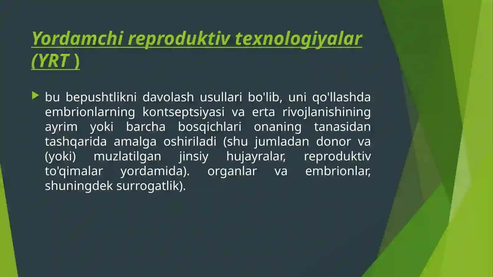 Yangi reproduktiv texnologiyalarning axloqiy muammolari 4