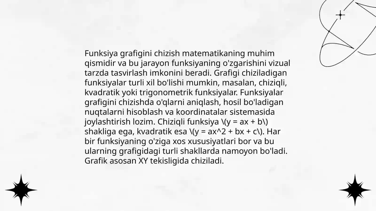 Funksiyalar mavzusi bo'yicha o'yin texnologiyasiga asoslangan o'yin mashg'ulotini loyihalashtirish 4