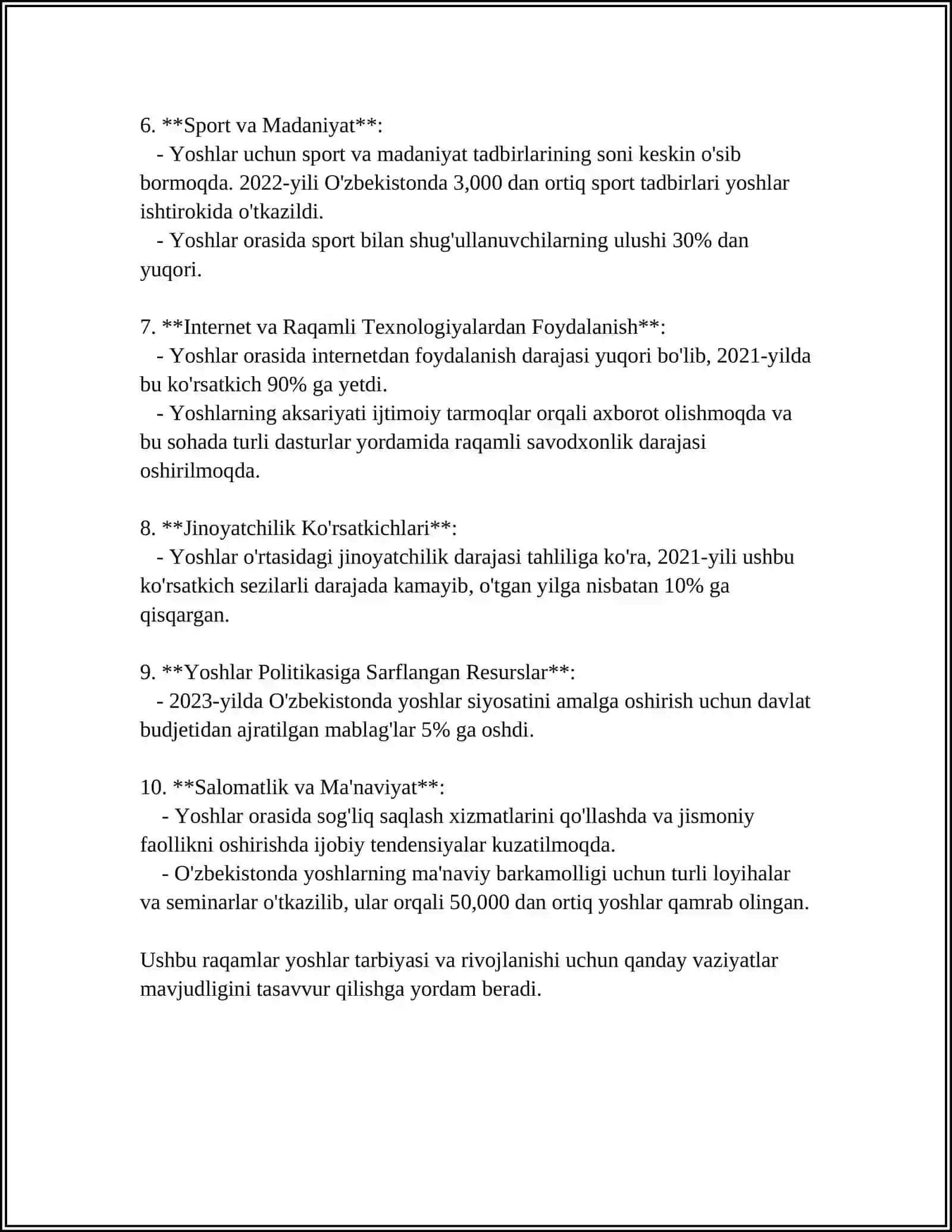 M.BEHBUDIYNING "YOSHLARGA MUROJAT" VA" MUHTARAM YOSHLARGA MUROJAT"MAQOLALARINI TAHLIL ETISH 4
