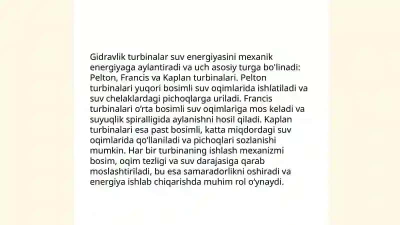 Gidroelektr stansiyalarning asosiy inshootlari va jihozlari 4