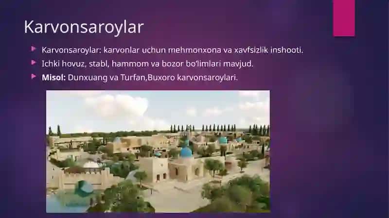 Buyuk Ipak Yo‘li arxitektura va shaharsozlik 4