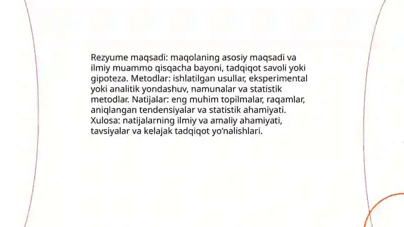 Rezyume yozish 4