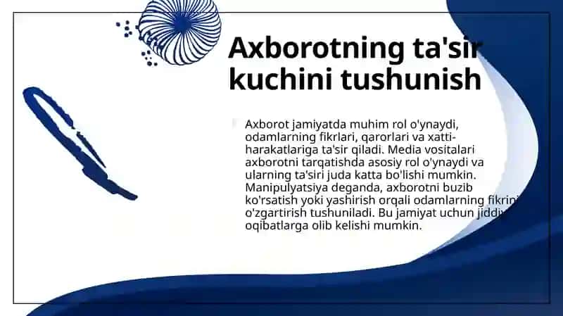 MEDIA VOSITALARIDA AXBOROTNING TASIRI VA MANIPULYATSIYASI 4