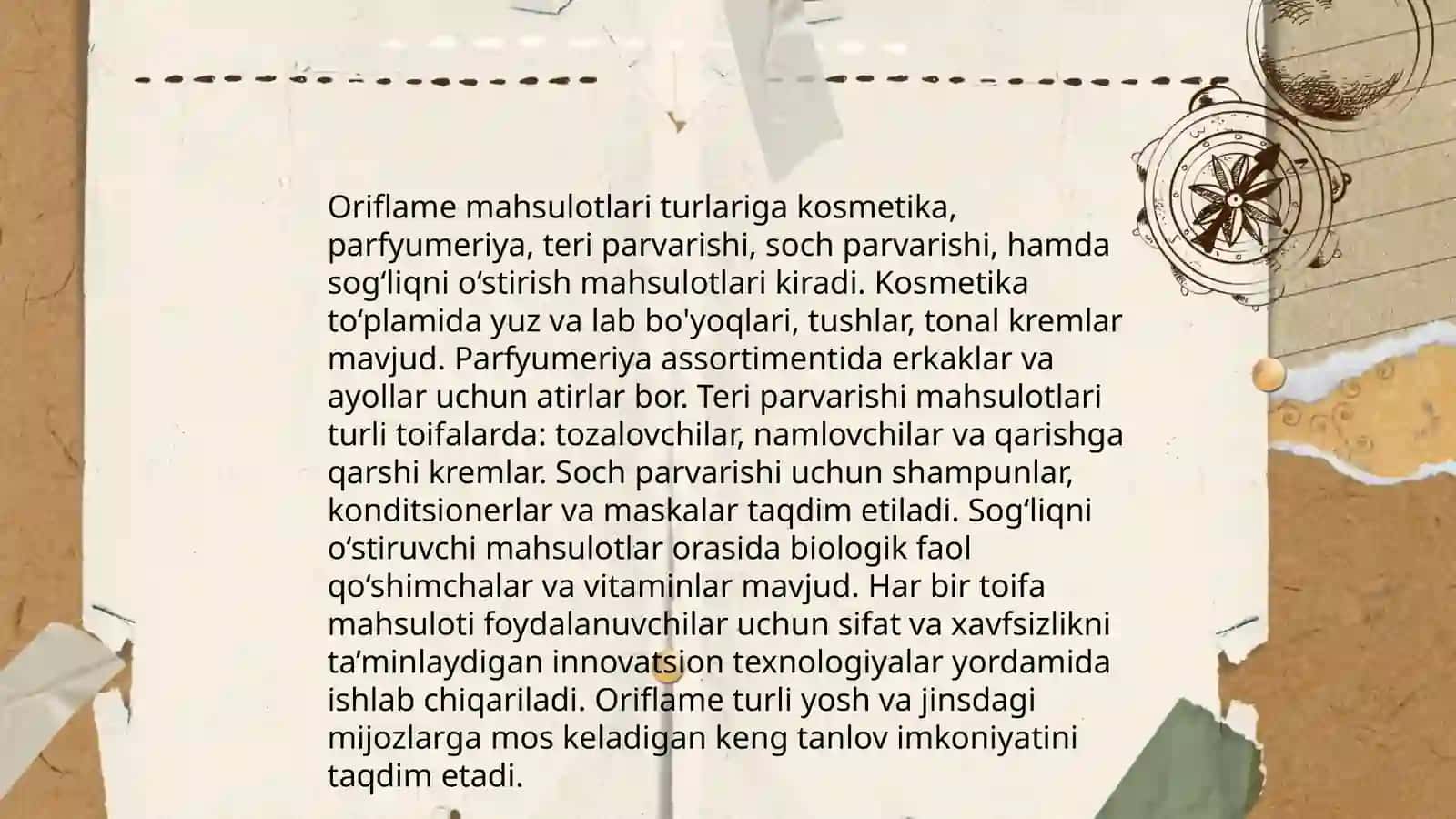Oriflame kompaniyasi 4