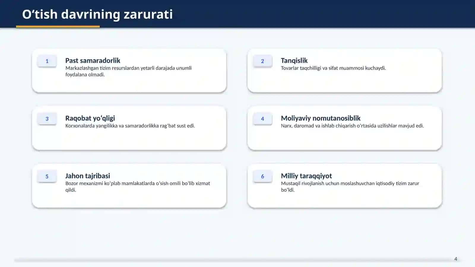 Bozor Iqtisodiyotiga O‘tish Davri Tushunchasi 4