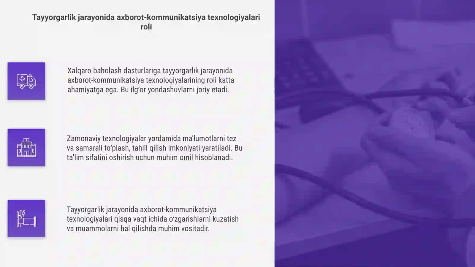 Xalqaro baholash dasturlariga tayyorgarlik jarayoni 4
