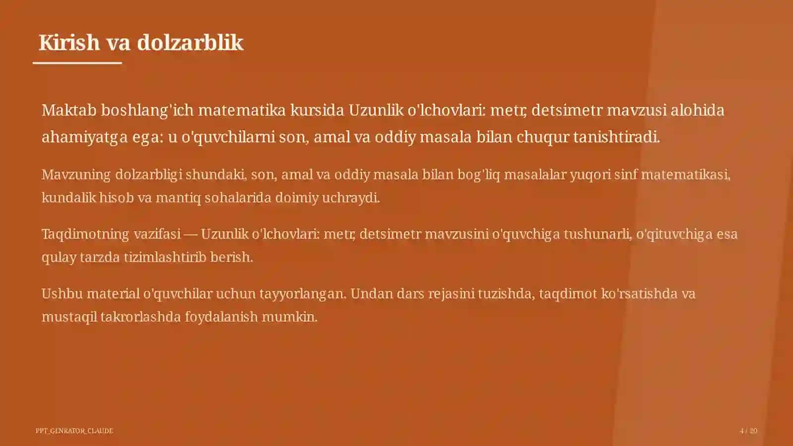 Matematika Darsi 4