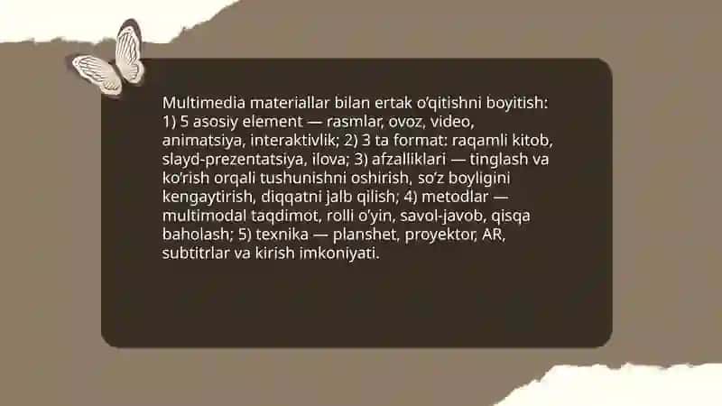 Interaktiv taxta yordamida ertak darslarini tashkil etish 4