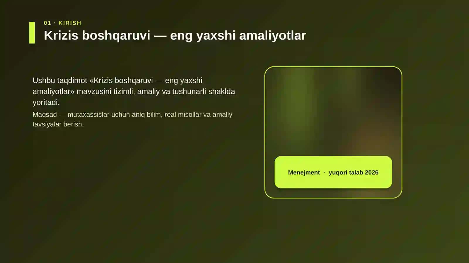 Krizis boshqaruvi — eng yaxshi amaliyotlar 4