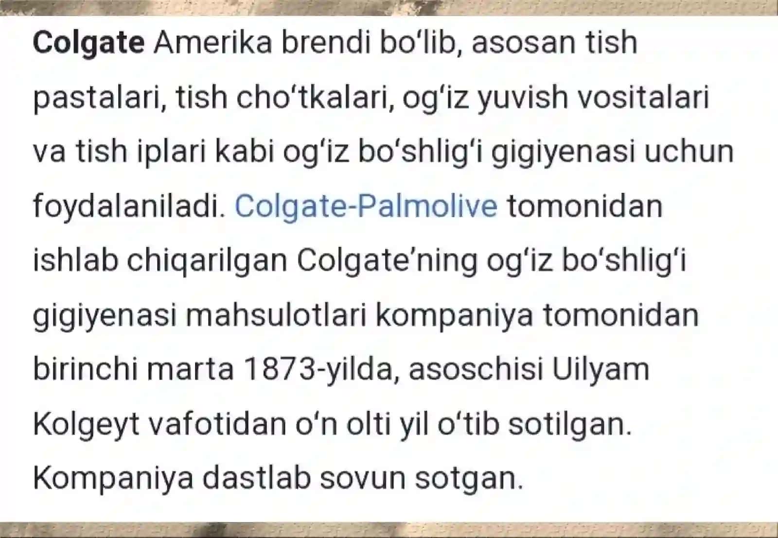 Colgate BRENDI 4