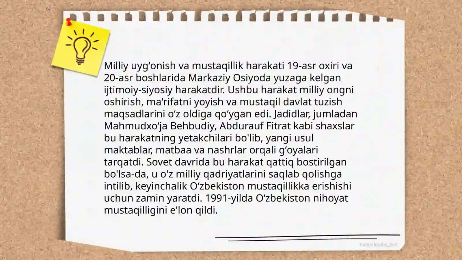 Qayta qurish yillarida Oʻzbekistondagi ijtimoiy -siyosiy vaziyat 4