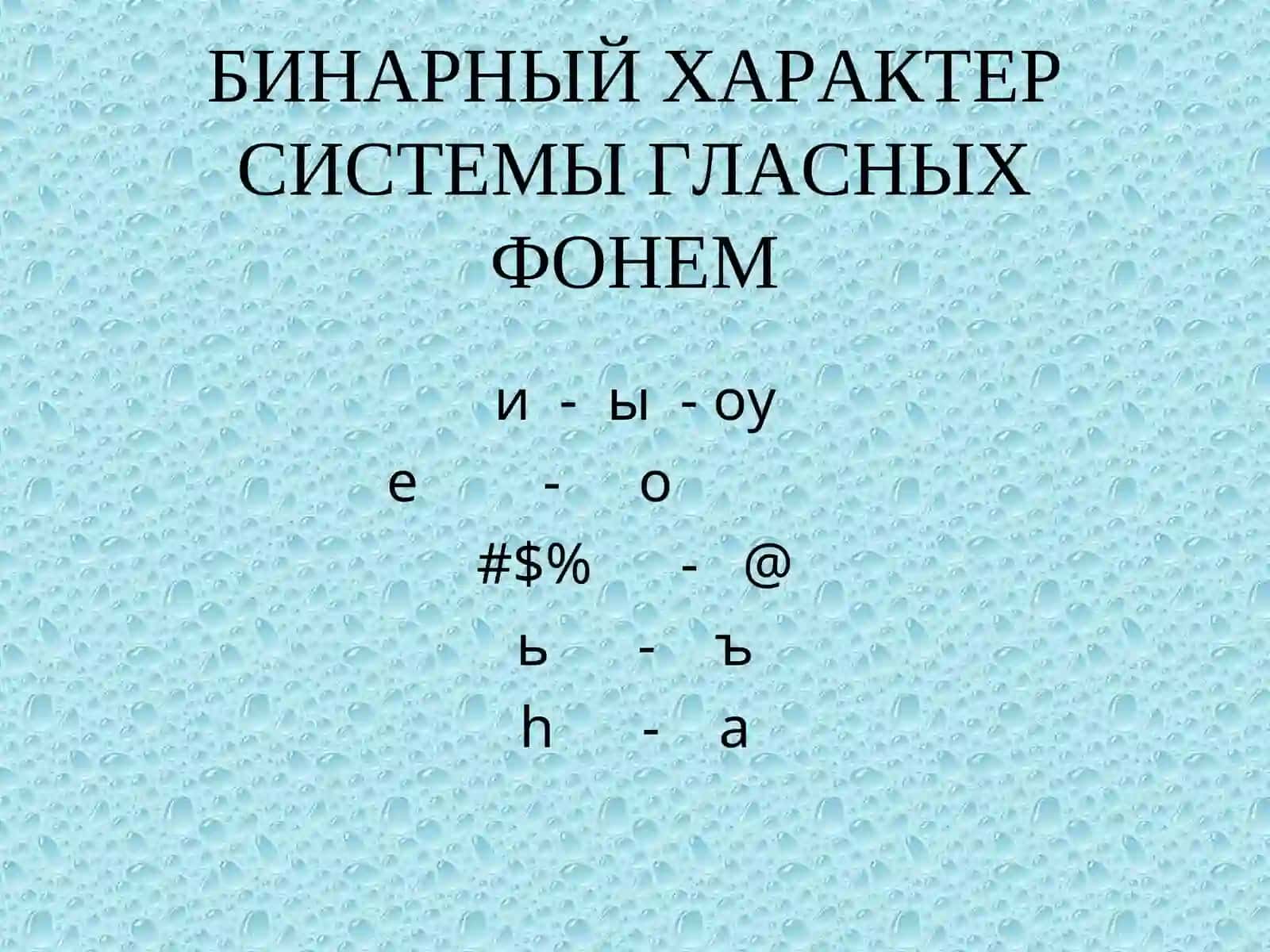 Фонетическая система старославянского языка IX века 4