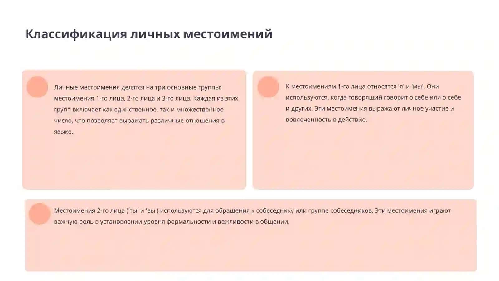 Личные местоимения и их склонение 4